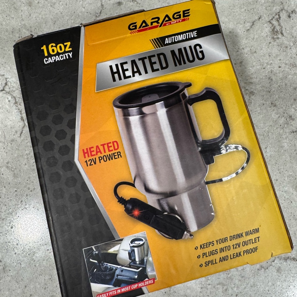 Garage by Nifty Automotive - Silver 16oz Heated Mug